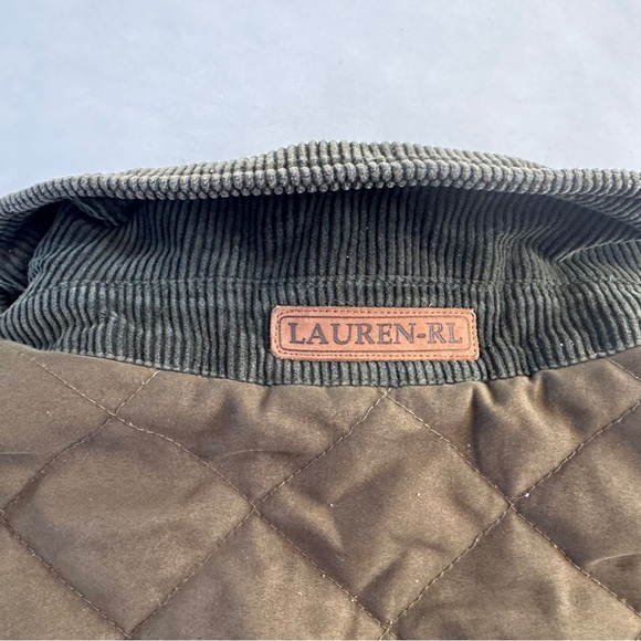 Vintage Ralph Lauren Green Equestrian Horse Jacket Blazer L - Picture 8 of 8